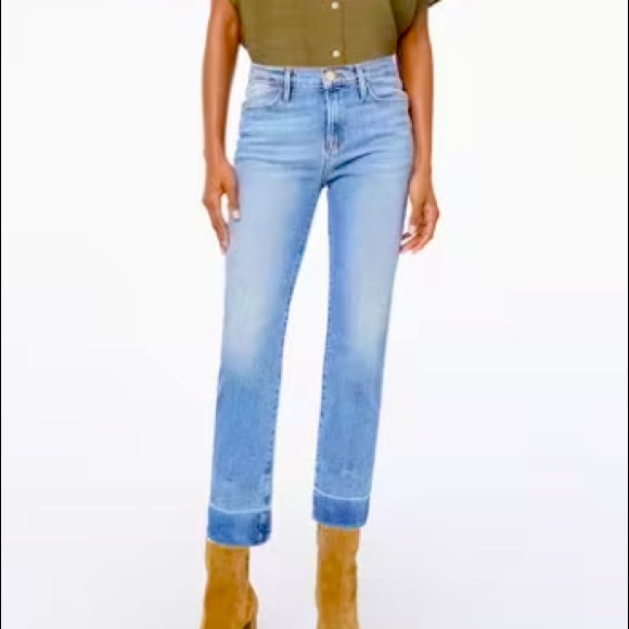 Frame Straight Jeans - Picture 1 of 3
